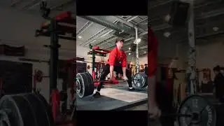 550 lbs unofficial national record deadlift at 15 #deadlift #lifting #shorts
