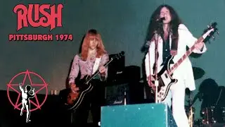 Rush - 1974.08.14 Pittsburgh, Civic Area, Remaster, Neil's First Show HD