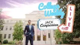 College Weekly Live with Jack Carpenter Promo #1