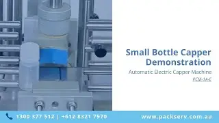 PCM-1A-E - Small Bottle Capper &ndash; Demonstration