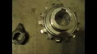 Homemade Freewheel Sprocket for MY1018Z Motor