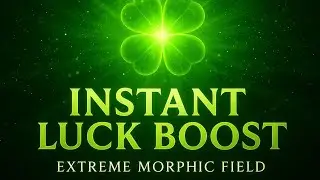 INSTANT Luck Morphic Field | ATTRACT Luck, Success & Money Instantly | Manifestation Music