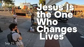 Иисус &mdash; Тот, Кто меняет жизнь / Jesus Is the One Who Changes Lives