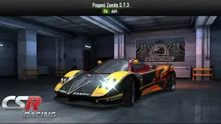 CSR Racing Pagani Zonda S 7.3 9.06x [NO MECH]