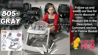 Anti O Leg Push Walker High-Quality Musical Walker For Baby With Music Adjustable Height