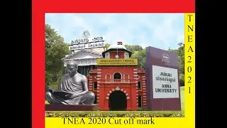 #TNEA2021 Cut of mark for (#TNEA2020) for some colleges