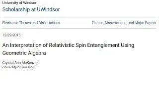 Entanglements As Rotations | Paper Summary