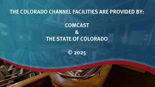 Colorado Senate 2025 1st Extraordinary Session Day 04 Pt2