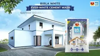 How to apply Birla White Ever Wash ? ! BIRLA WHITE ! @Paintvlog