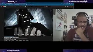 HITLER VS VADER PT 2 ERB  REACTION!!!!