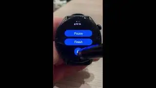 How to lock screen during workout in Amazfit