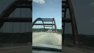 POV: driving on the 360 bridge in Austin, TX #austintexas #360 #pov