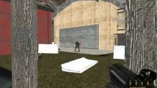 Source SDK test map gameplay.