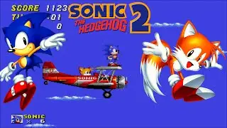 Sonic the Hedgehog 2 (PC) - Part 9 - Sky Chase Zone/Wing Fortress Zone