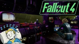 🛰️ Fallout 4 Radstorm Ambience 🌩️ | Underground Bunker, Smooth Jazz, Terminal Bleeps & Rain 💾🎷🛠️