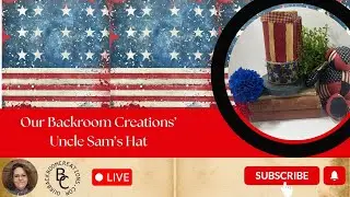 DIY Patriotic Uncle Sam&rsquo;s Hat | Rustic Americana Decor