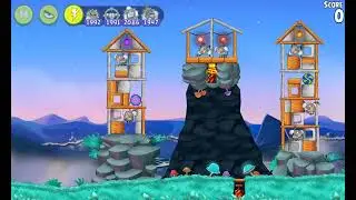 Прохождение игры angry birds rio (с модом) эпизод  Rocket Rumble 2 часть|удалённая игра rovio