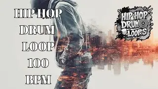 Hip Hop Drum Loop 100 BPM | Solid Rap Groove | Royalty Free Drum Track
