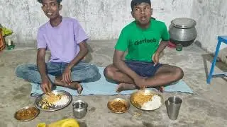 चिकन खाने का प्रतियोगिता सोहन ओर फोलधर 