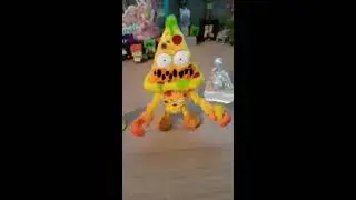 The grocery Gang putrid power action figure putrid pizza pizza face