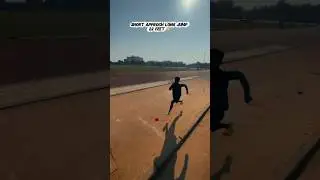 😮 crazy track and field athletes | LONG JUMP | #shorts