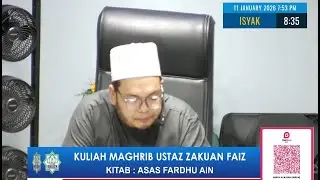 Kuliah Bulanan SAH KW Live Stream