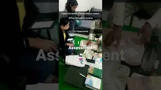 IQ ASSESSMENT #public #rehabilitation #class #shortvideo #india