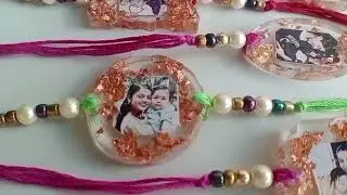 Introducing my customized resin Rakhi #HandmadeRakhis 🥰🤩