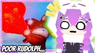 CHRISTMAS IS RUINED | VTuber Reacts to Flashgitz Rudolph Animations