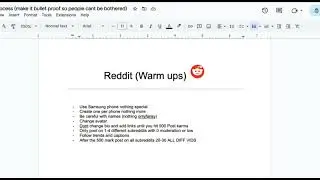 The proper way to warm up Reddit Accounts 2025 | OFM