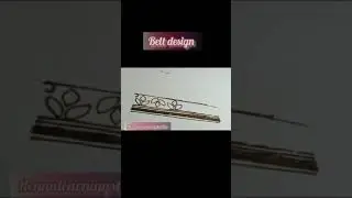 The Official Guide to Belt design of henna #beltdesign #belttattoo #henna #shorts #tiktok