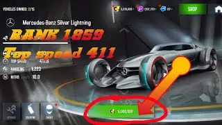 asphalt 8 ll mercdes-benz silver Lightning - class s king 👑👑
