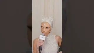 Doja cat Meows all over the red carpet | Met Gala 2023 with Emma Chamberlain.