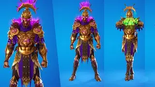 * NEW *  Legendary Menace Skin Heavy Helmet Plume Style Showcase popular Emotes &  Dances | Combos
