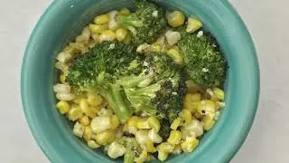 Not Our Destiny Recipe Series--Roasted Corn and Broccoli Salad
