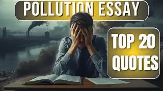 Best Pollution Essay Quotes | Matric & Inter Exams 2026 #quotations