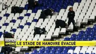 Le stade de Hanovre &eacute;vacu&eacute;, le match Allemagne-Pays-Bas annul&eacute;