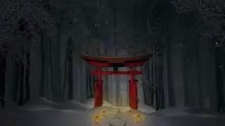 Japanese Winter Ambience: Bamboo Flute and Koto Music for Sleep, Stress Relief, Meditation