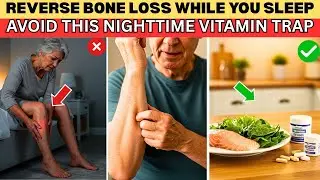 Nighttime Vitamin Mistakes That Weaken Seniors&rsquo; Bones & Muscles