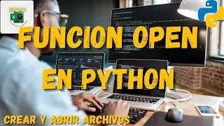 Función Open en PYTHON que sirve para Archivos Externos en nuestro Curso Tutorial Python desde cero