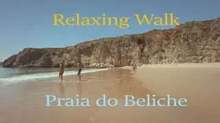 POV : RELAXING WALK ON PRAIA DO BELICHE (Sagres, Portugal)