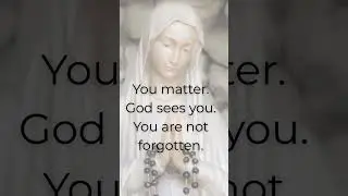 You Matter &hearts;️ You are Not Forgotten #YouMatter #ChristianAffirmations #FaithHope #Encouragement
