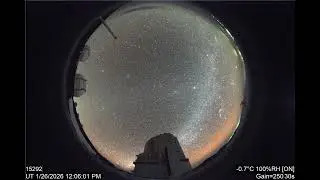 Subaru All-Sky Camera, Jan 26, 2026 UT/ すばる望遠鏡全天モニタ動画2026年1月26日（世界時）