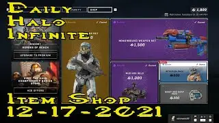 *Quick* Daily Halo Infinite Item Shop | 12-17-21 | *New* HAZOP ARMOR SET | INTRUSION PACK BACK AGAIN