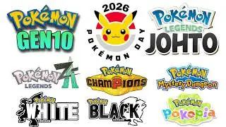 TONS OF BRAND NEW GAMES ANNOUNCED FOR POKEMON DAY 2026 SOON!