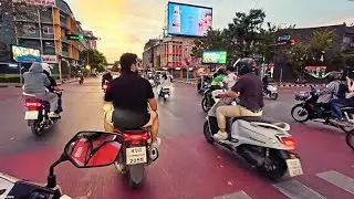 🚦4K Weaving through the Chaotic Bangkok Traffic 🇹🇭