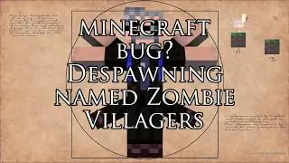 Minecraft Bug: Despawning Named Zombie Villagers