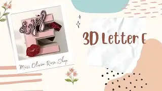 3D Letter: E