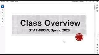 STAT 4893W Spring 2026: Consultation & Communication For Statisticians 
