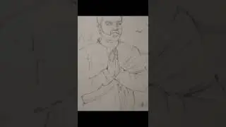 this acter is famous over world ? ✨🎨 #drawing #chattpuja #chattgeet #diwali #pawansingh #artist #art